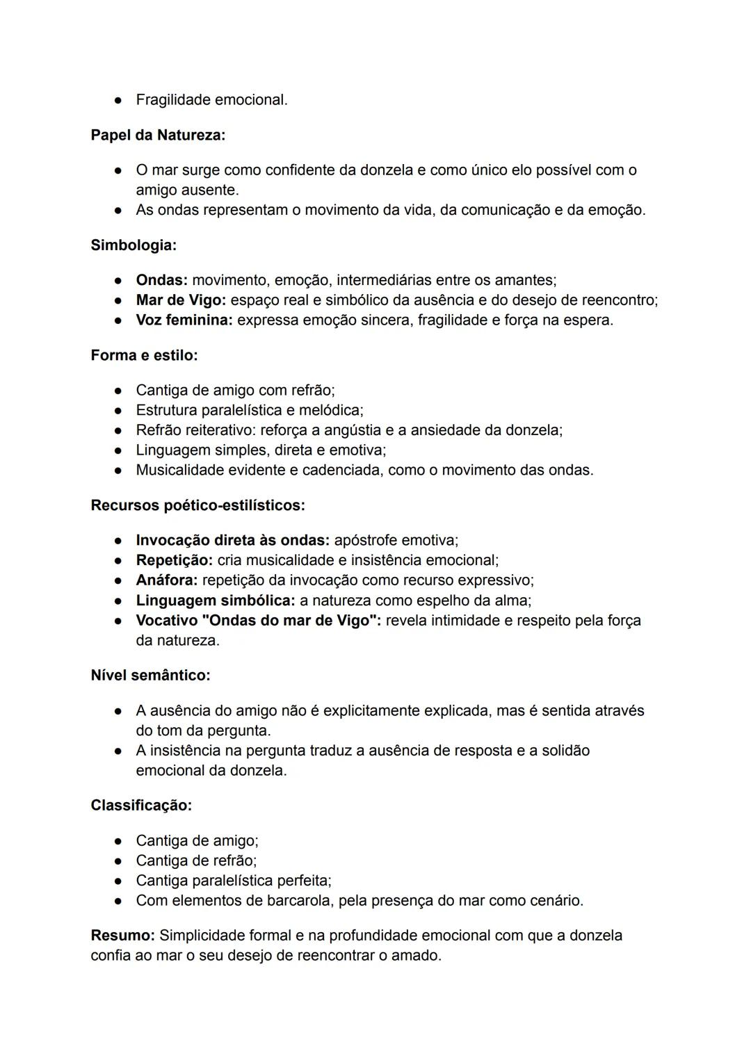 # Análise da Cantiga de Amigo:
V. «Ondas do mar de Vigo»,
Martim Codax

# Assunto:
A cantiga apresenta uma donzela que se dirige de forma de
