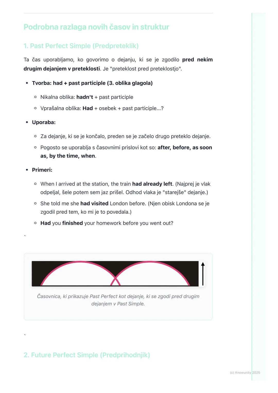 # Časi (Tenses)

Pregled časov

Angleški časi so ključni za pravilno izražanje, kdaj se je nekaj zgodilo, se
dogaja ali se bo zgodilo. Do zd