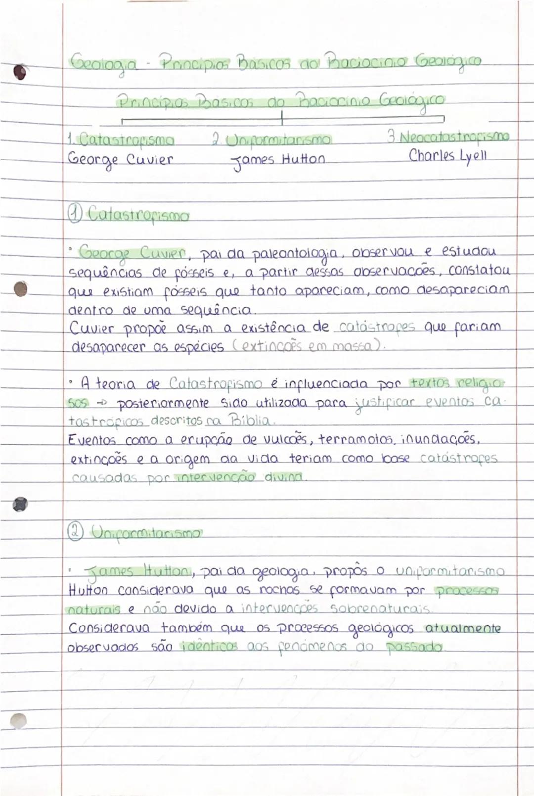 Fundamentos Essenciais do Pensamento Geológico Explicados