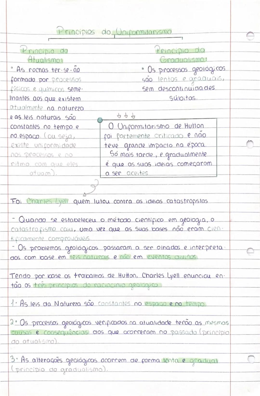 Geologia - Principios Basicos do Braciocinio Geologica

Principios Basicos do Braciocinio Geológico

1. Catastropismo
George Cuvier

+

2. U