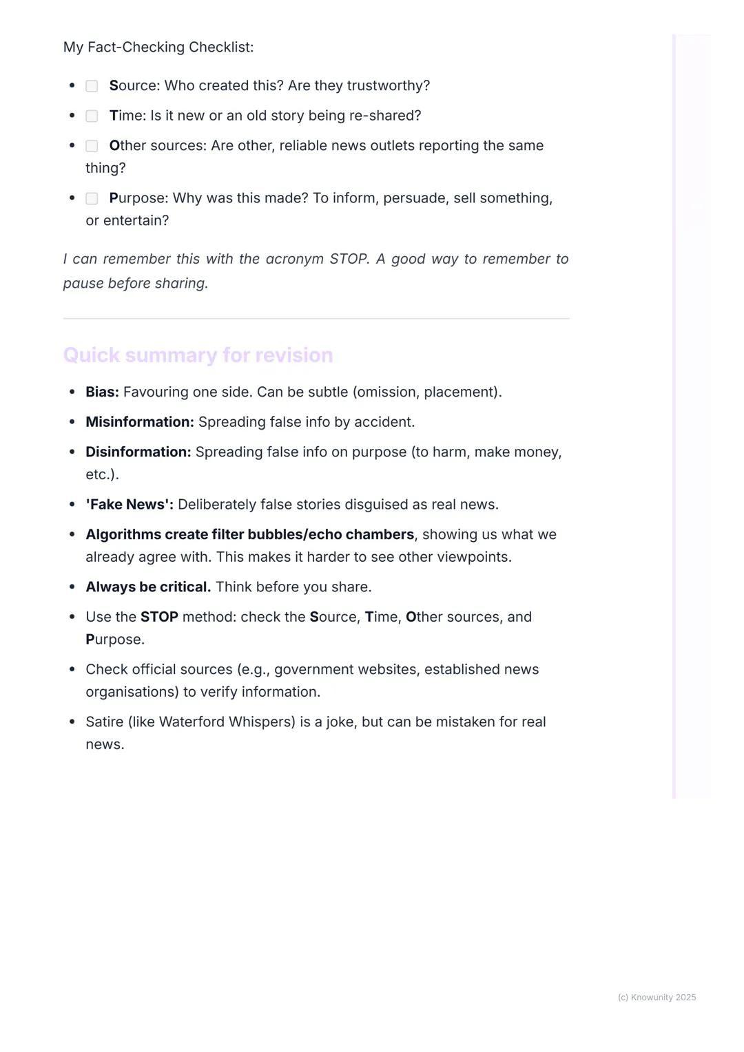 # Bias, Misinformation, and 'Fake
News'

Introduction to media literacy

We get our news and information from so many places now, not just t