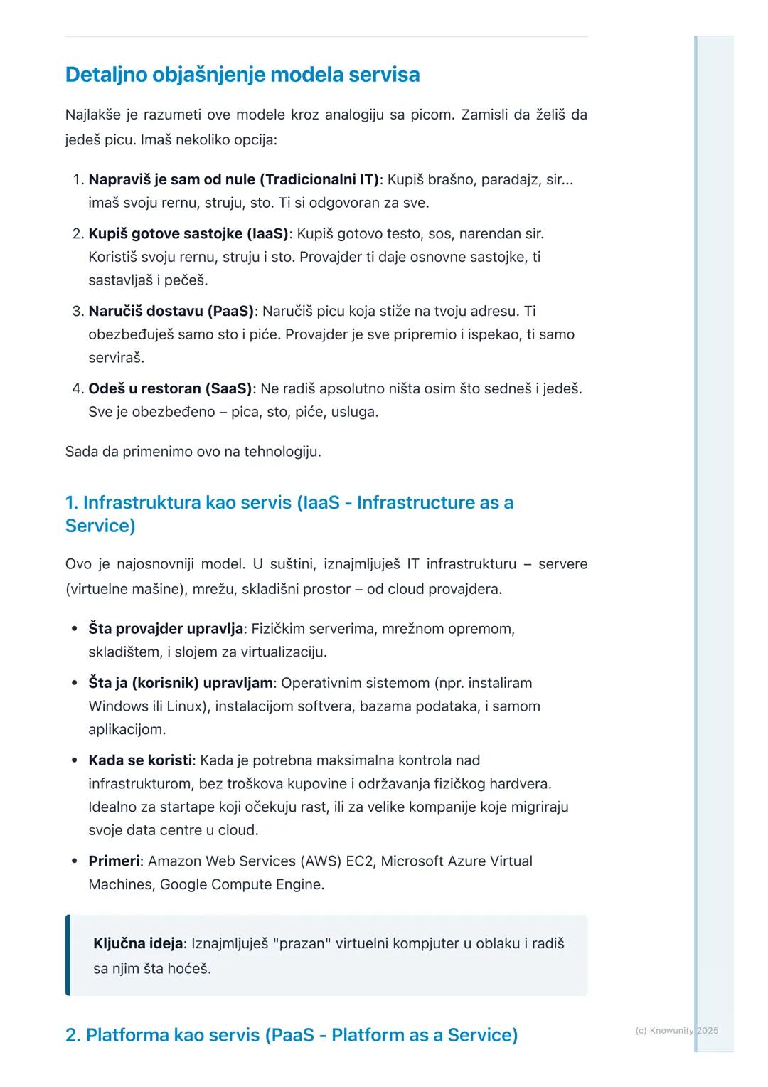 # Cloud computing

Uvod u cloud computing

Cloud computing (računarstvo u oblaku) je isporuka računarskih servisa -
uključujući servere, skl