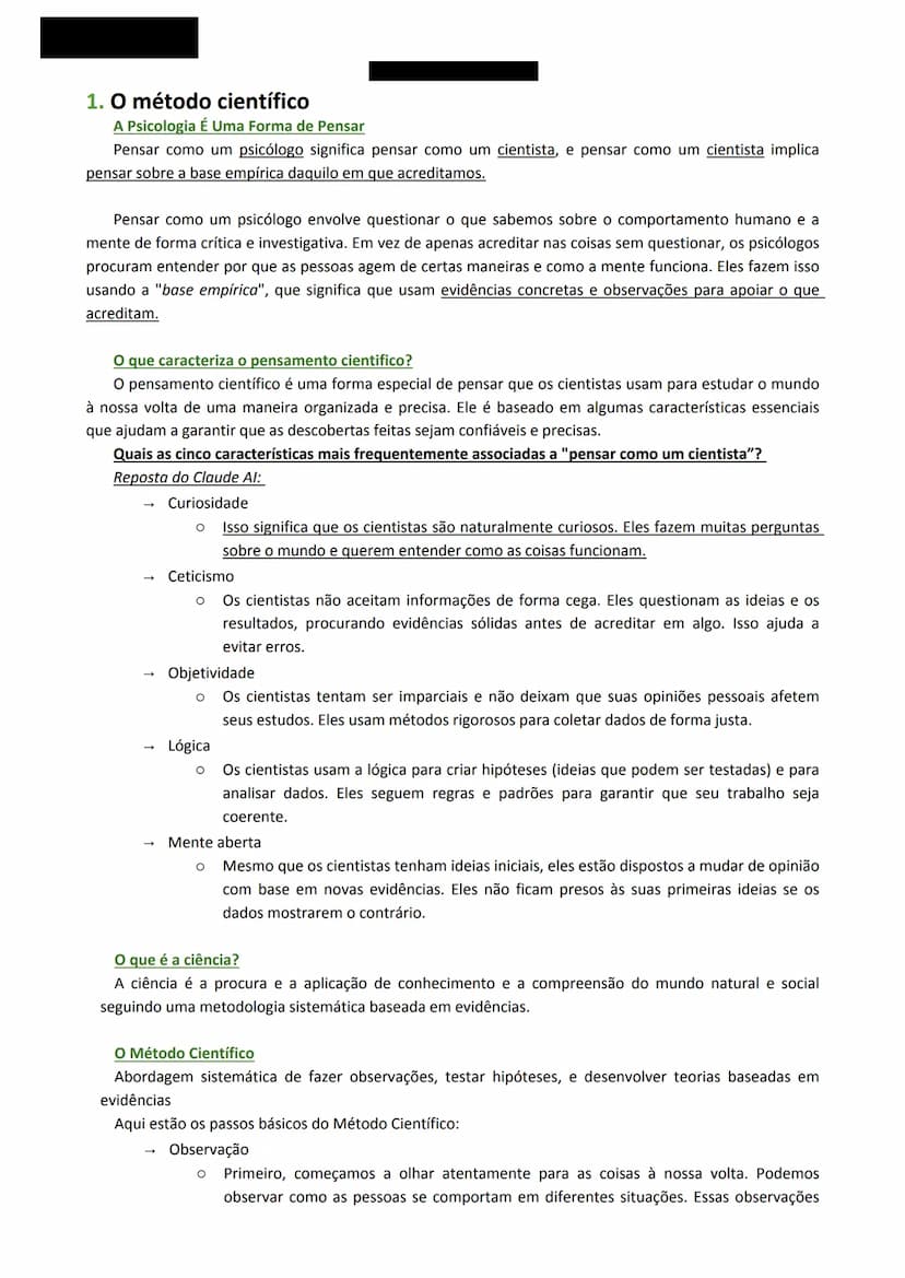 --- OCR Start ---
O método cientifico
Métodos de Investigação em Psicologia
1º ano
1º semestre
0
0
problema
questões
0
objetivos de
investig