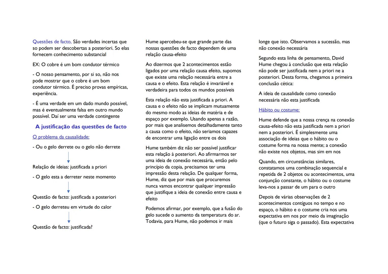 # David Hume

David Hume era empirista, isto é, achava que
o conhecimento vem através da experiência

Ao contrário do que pensava Descartes,