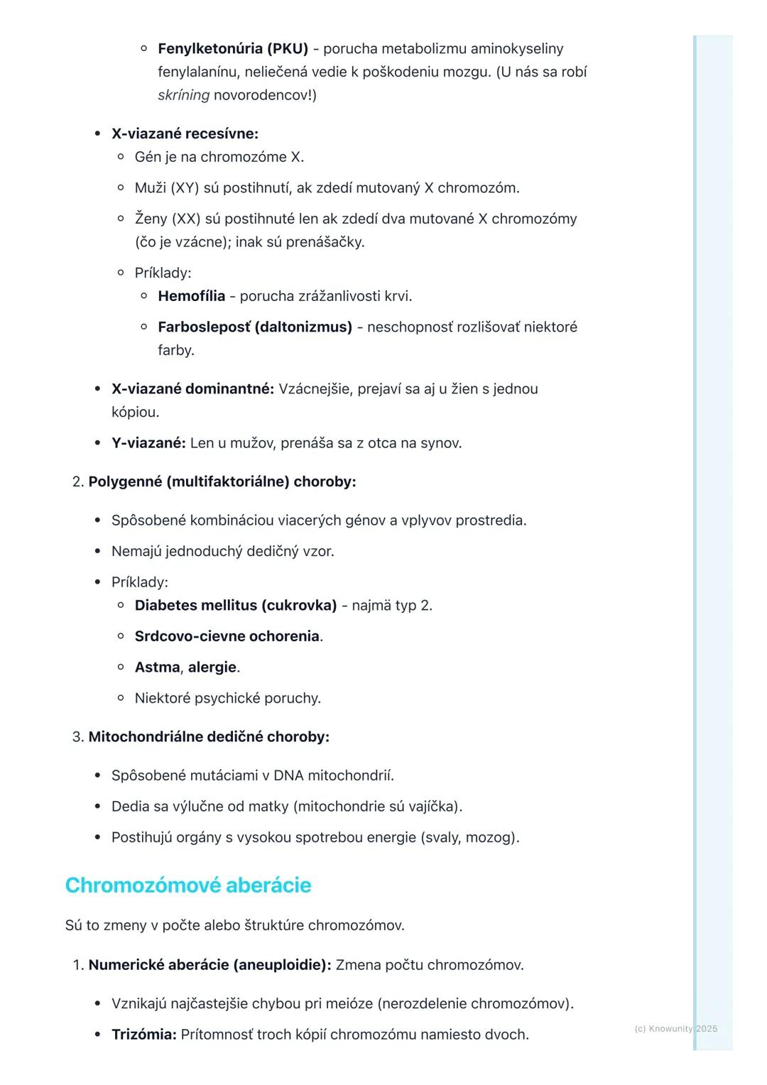 # Genetika človeka

Prehľad/Úvod

Genetika človeka je fascinujúca oblasť biológie, ktorá sa zaoberá štúdiom
dedičnosti u ľudí. Pomáha nám po