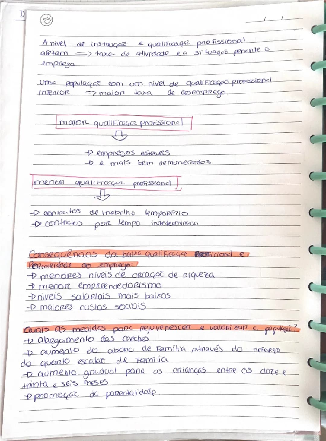 --- OCR Start ---
D
Geografia P.49
EHIGRAÇÃO
-A evoluçač Portuguesa & o nesultado não só do comportamento
das variaveis naturais, como també