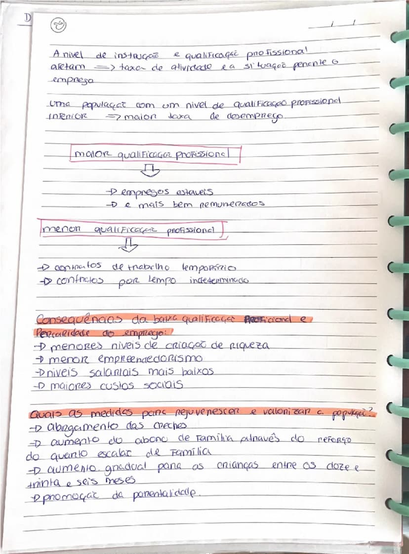 --- OCR Start ---
D
Geografia P.49
EHIGRAÇÃO
-A evoluçač Portuguesa & o nesultado não só do comportamento
das variaveis naturais, como també