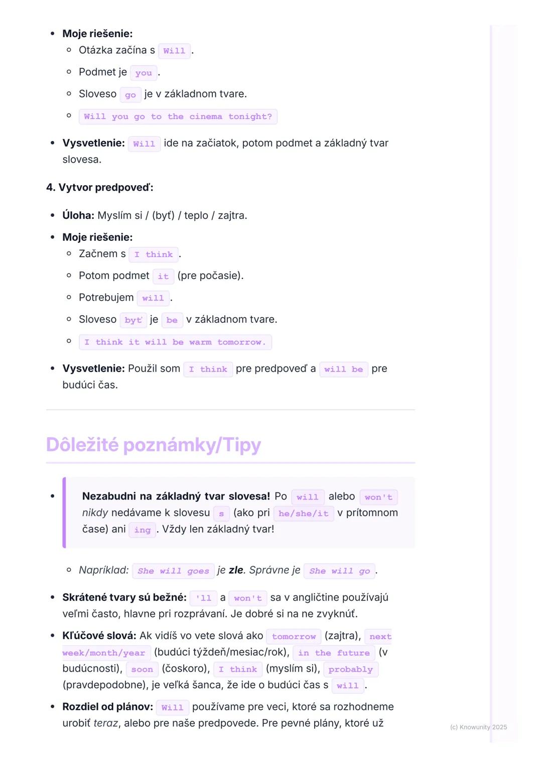 # Budúci čas (Future Simple s
'will')

Prehl'ad budúceho času s 'will'

Ahojte! Dnes si zopakujeme budúci čas v angličtine, konkrétne s pomo