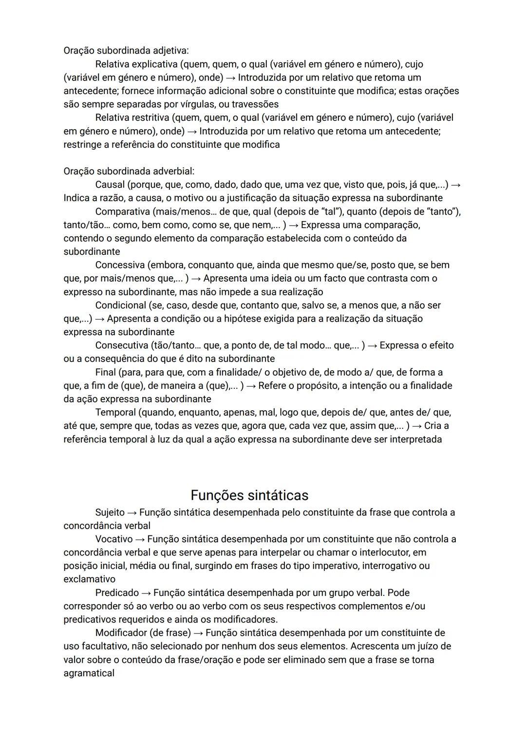 # Resumo sobre português → Gramática

# Temas:
- Orações
- Funções sintáticas
- Deíticos
- Valor modal
- Valor aspetual
- Coesão textual
- I
