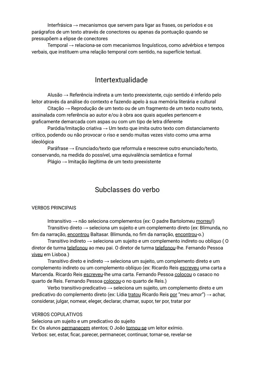 # Resumo sobre português → Gramática

# Temas:
- Orações
- Funções sintáticas
- Deíticos
- Valor modal
- Valor aspetual
- Coesão textual
- I
