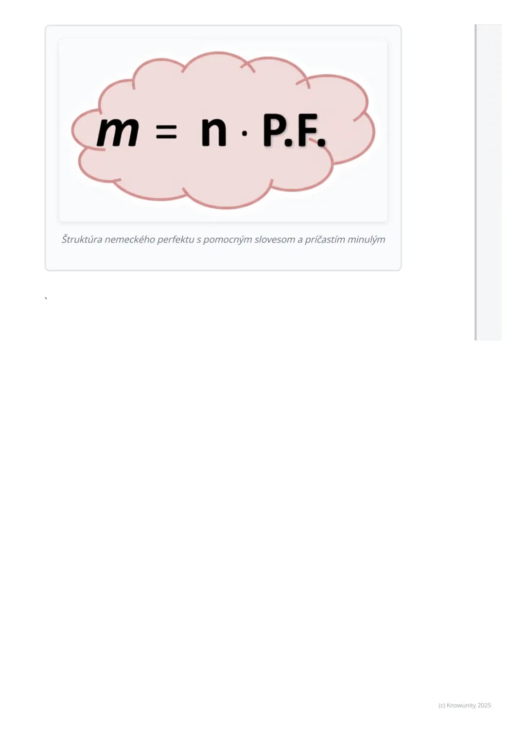 # Minulý čas zložený (Perfekt)

Úvod do perfektu

Ahoj! Dnes si preberieme minulý čas zložený, ktorý sa v nemčine volá
Perfekt. Je to super 