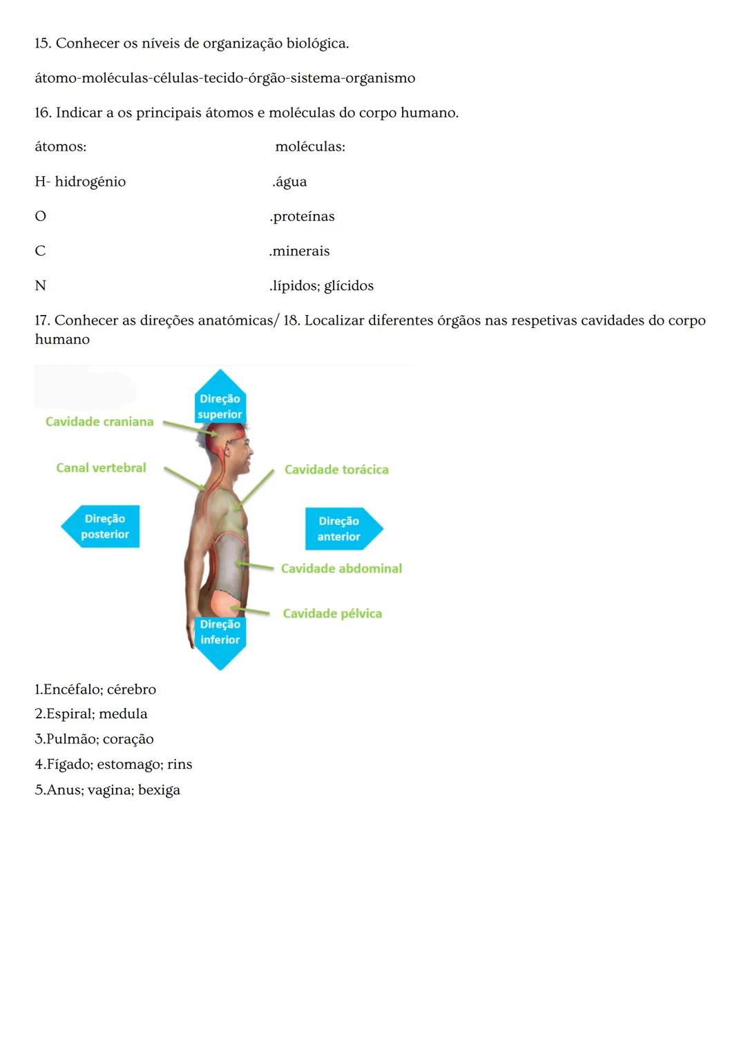 # Resumo de Ciências:

1. Conhecer a definição de saúde pela OMS.

OMS- organização mundial de saúde

.A saúde é o completo bem-estar mental