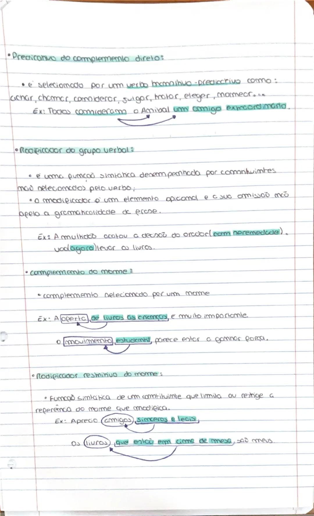 # Orações Subordimadas e coordenadas:

Oracoes Subordimodas:

Oracão subordinada adverbial:

*   causal (porque,...) como mao trouxe lanche,