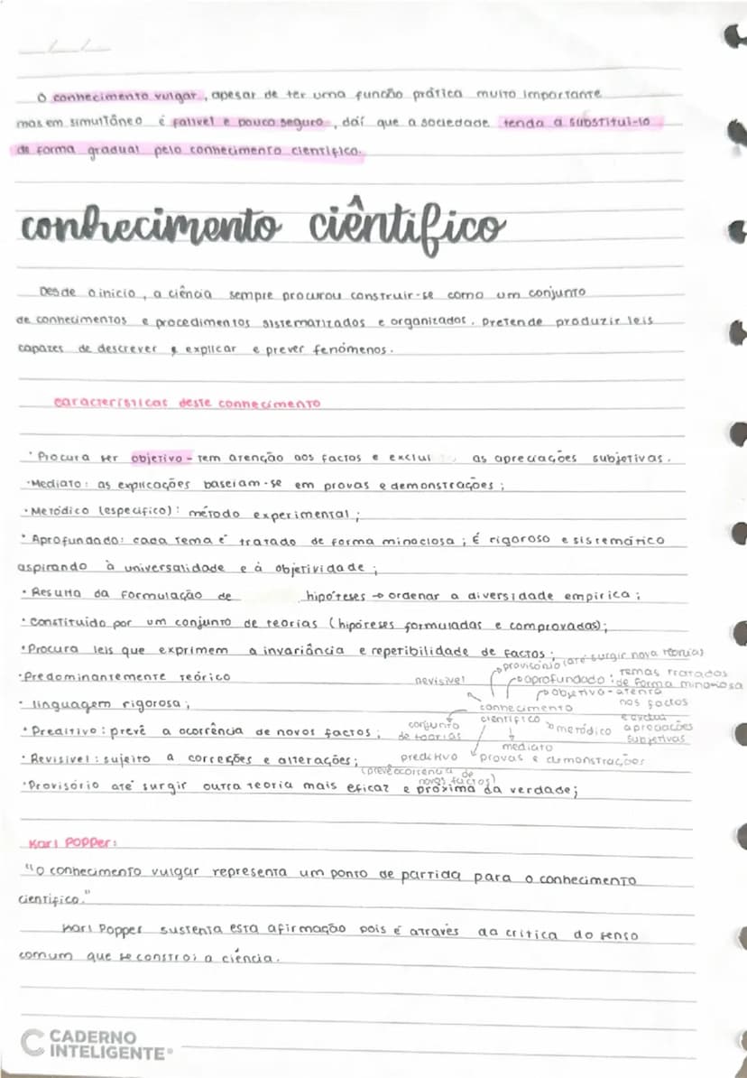--- OCR Start ---
Lonhecimento
cientifico
Filosofia da Ciencia ou Epistemologia.
Em sentido estrito refere-se no ramo da Filosofia que se oc