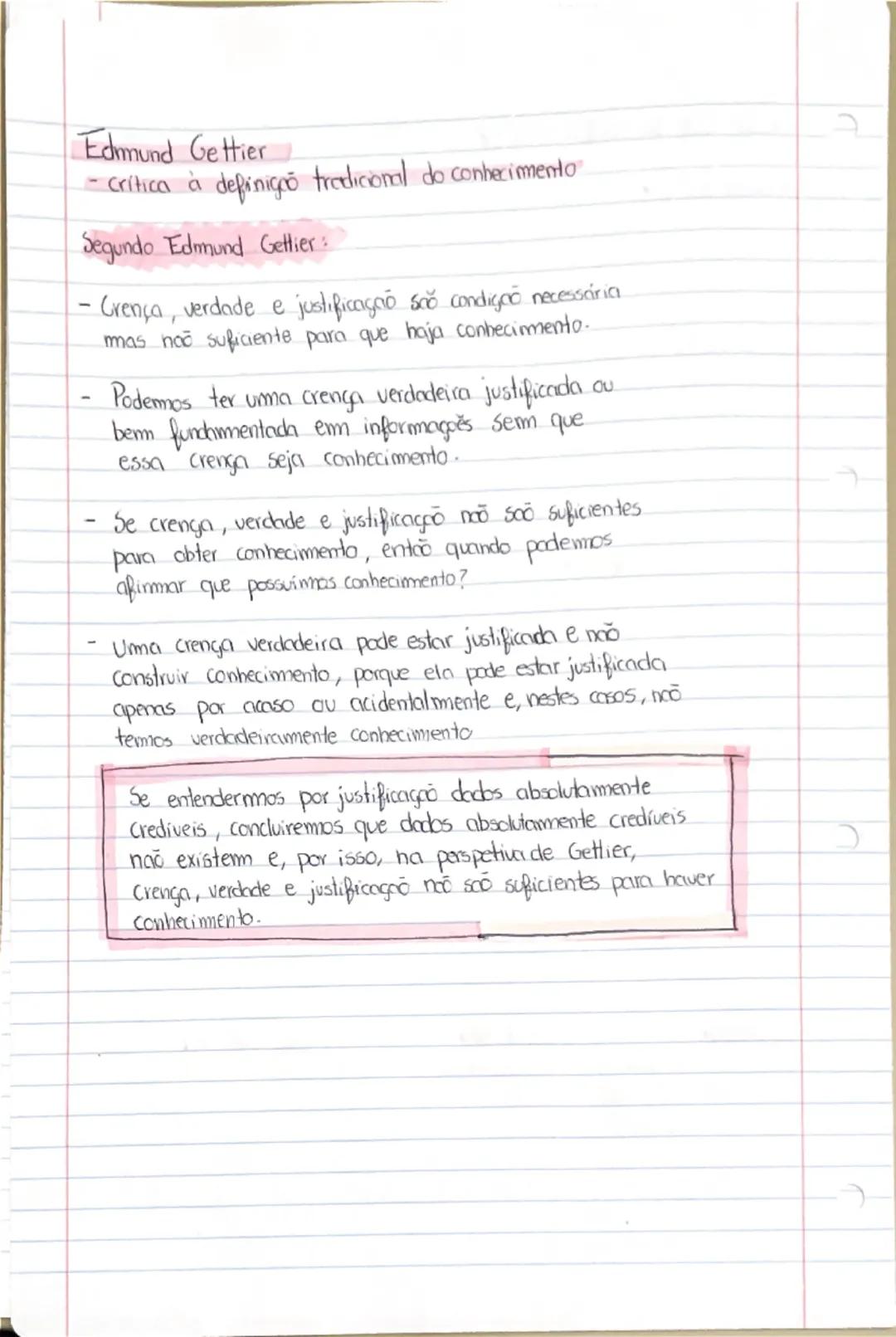 # Filosofia do conhecimento

Epistemologia

- Investiga os fundamentos, a natureza, o alcance e os
limites do conhecimento.

- Estuda as req