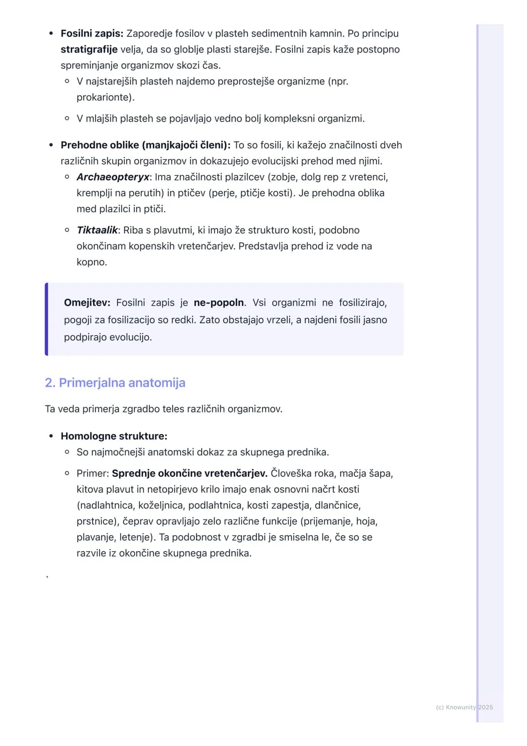 # Dokazi za evolucijo

Uvod v dokaze za evolucijo

Evolucija je osrednja teorija v biologiji, ki pojasnjuje razvoj in raznolikost
življenja 