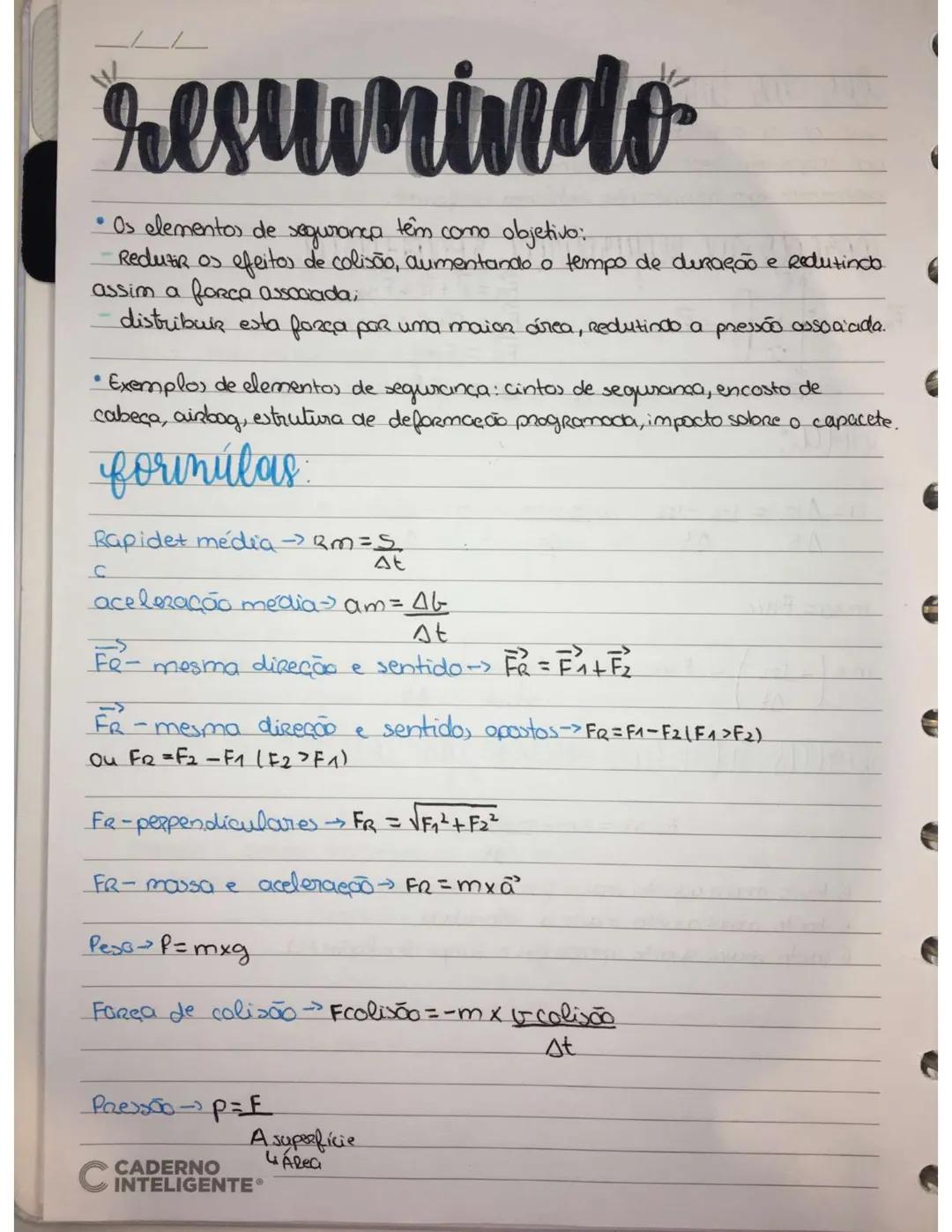 --- OCR Start ---
fisico-quirica
forcas
Forea é uma interação entre corpos
L↳ Pedendo
causar deformações;
Alterar o estado de repowo;
Altera