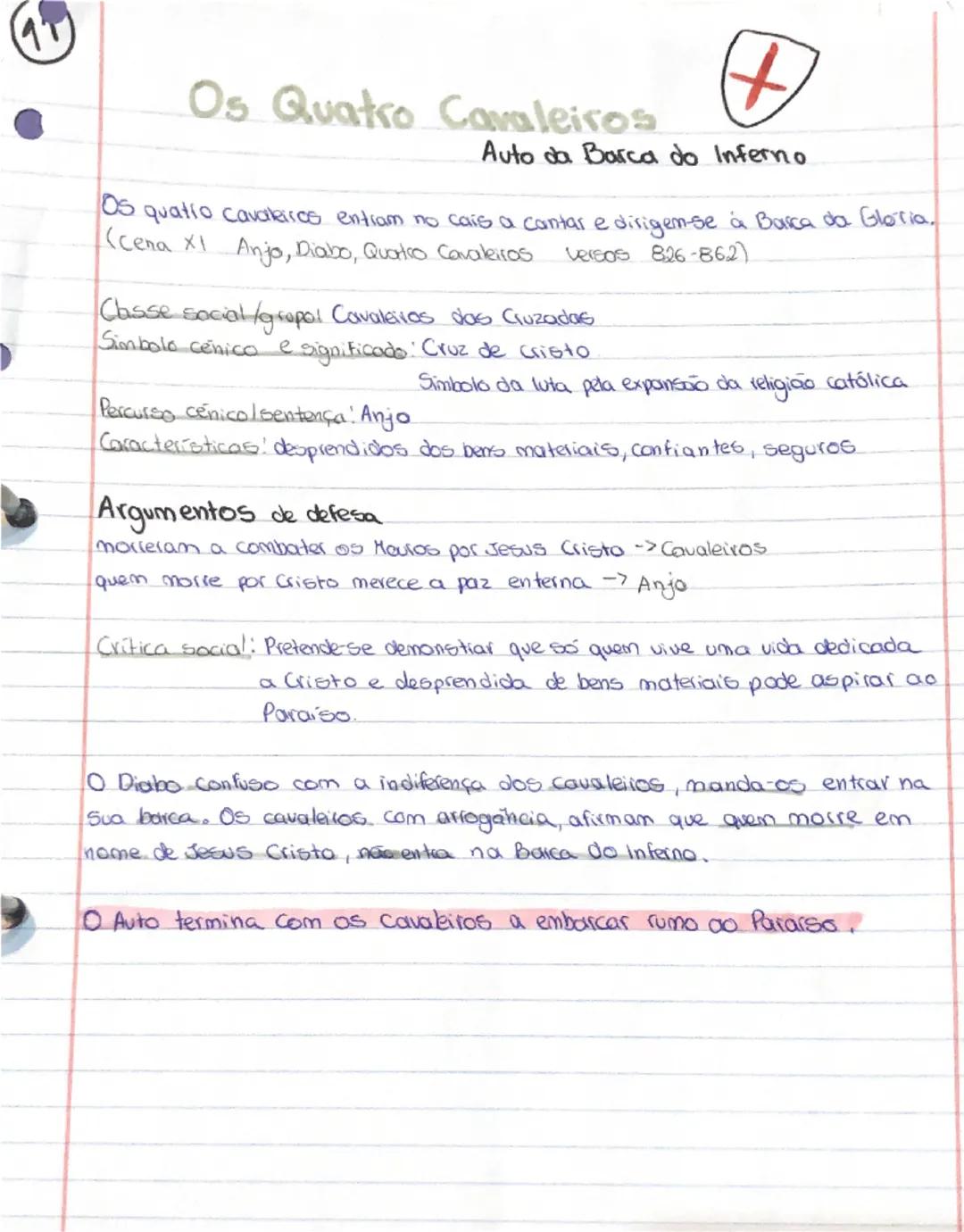 --- OCR Start ---
Auto da Barca do inferno
Gil Vicente e o teatro
Texto dramático
• São poucos os dados sobre a pessoa que foi Gil Vicente (