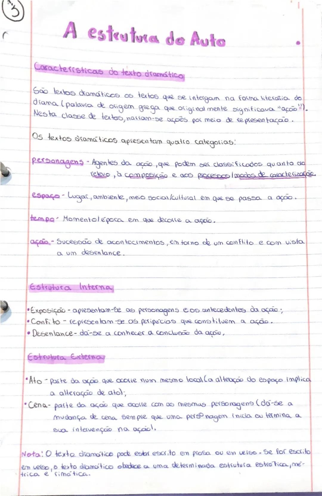 --- OCR Start ---
Auto da Barca do inferno
Gil Vicente e o teatro
Texto dramático
• São poucos os dados sobre a pessoa que foi Gil Vicente (