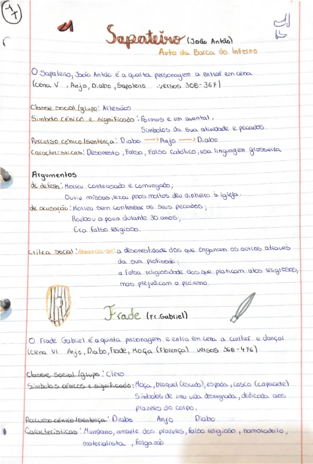 --- OCR Start ---
Auto da Barca do inferno
Gil Vicente e o teatro
Texto dramático
• São poucos os dados sobre a pessoa que foi Gil Vicente (