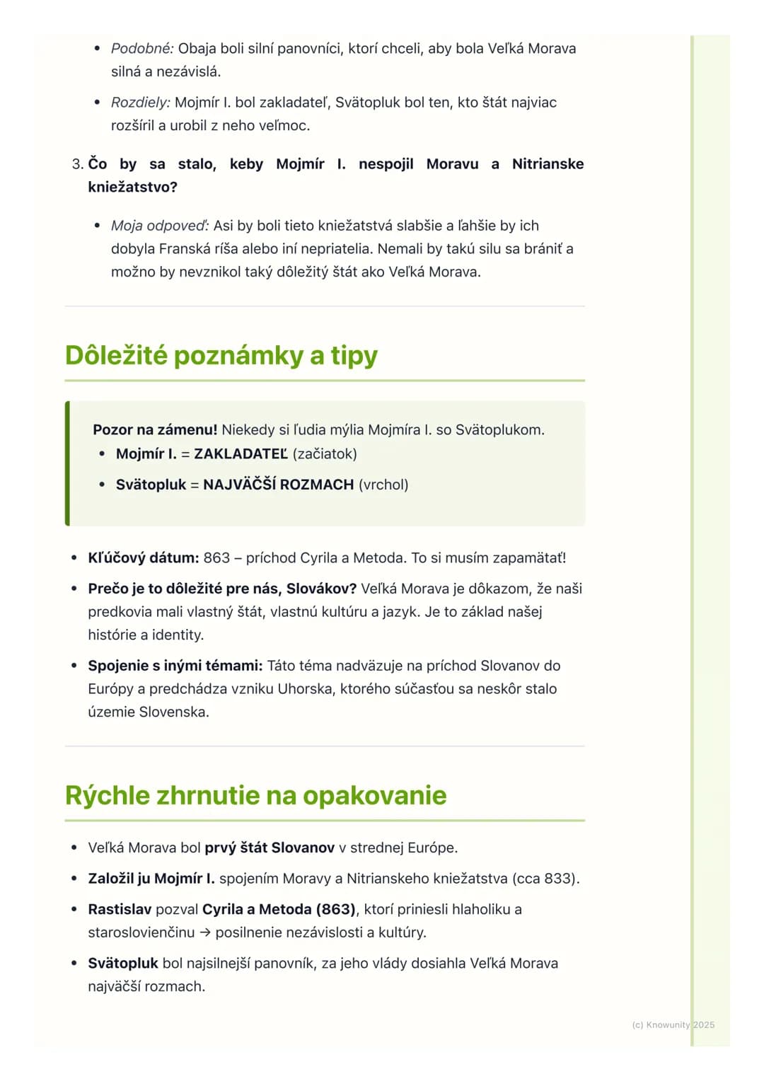 # Veľká Morava – prvý štát
Slovanov

Prehľad a úvod

Takže, Veľká Morava. Toto je super dôležitá téma pre náš dejepis, lebo to bol
vlastne p