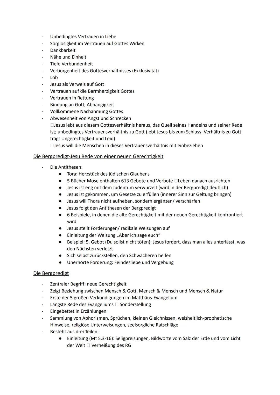 Religion Abiturstoff

Q1: Jesus Christus- das menschgewordene Wort Gottes: Die Reich-Gottes-Botschaft, Die
Auferstehung Jesu (Hoffnung über 