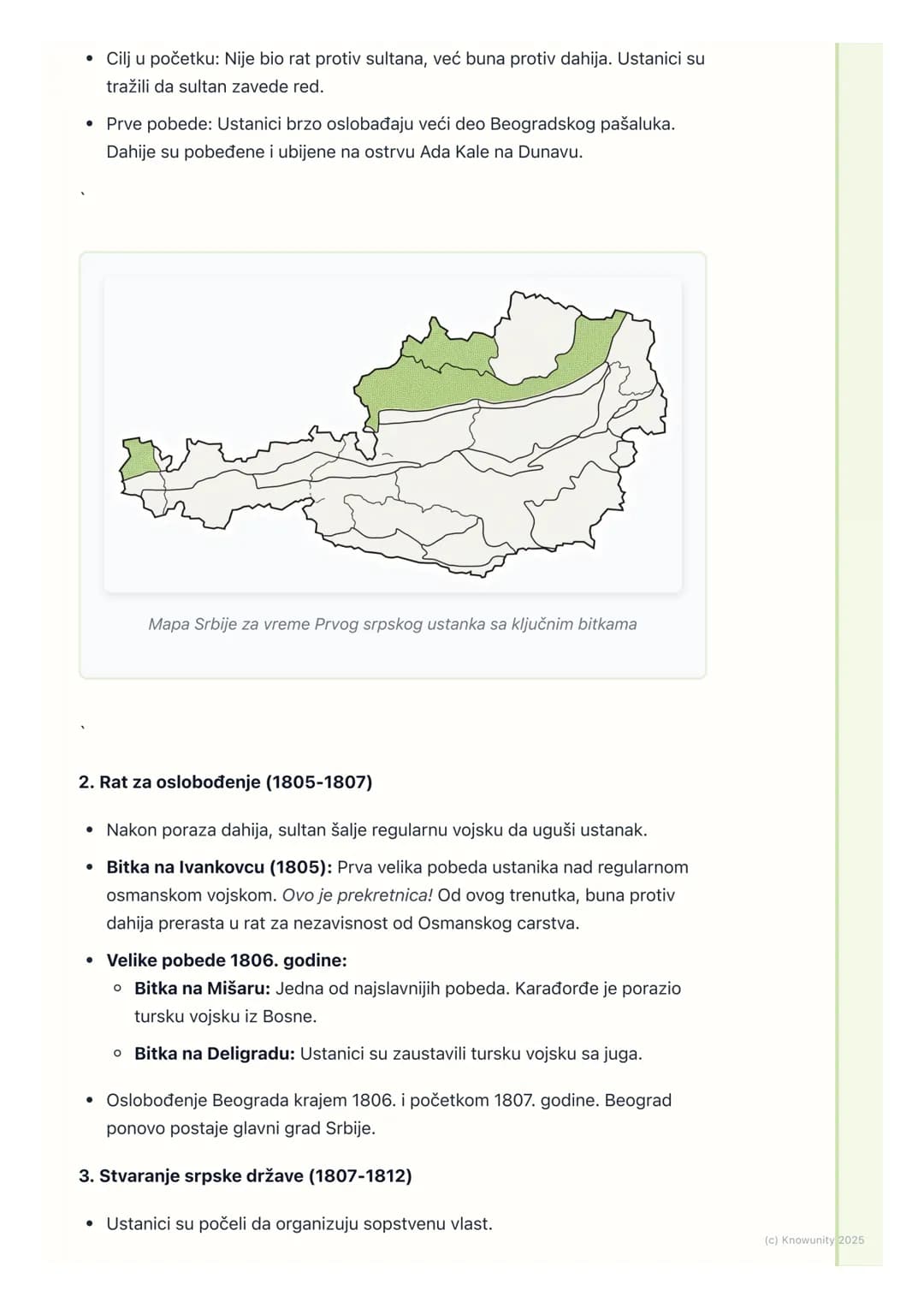 # Prvi srpski ustanak: uzroci,
vođe i značaj

Uvod u Prvi srpski ustanak

Prvi srpski ustanak je bio masovni oružani otpor Srba protiv Osman