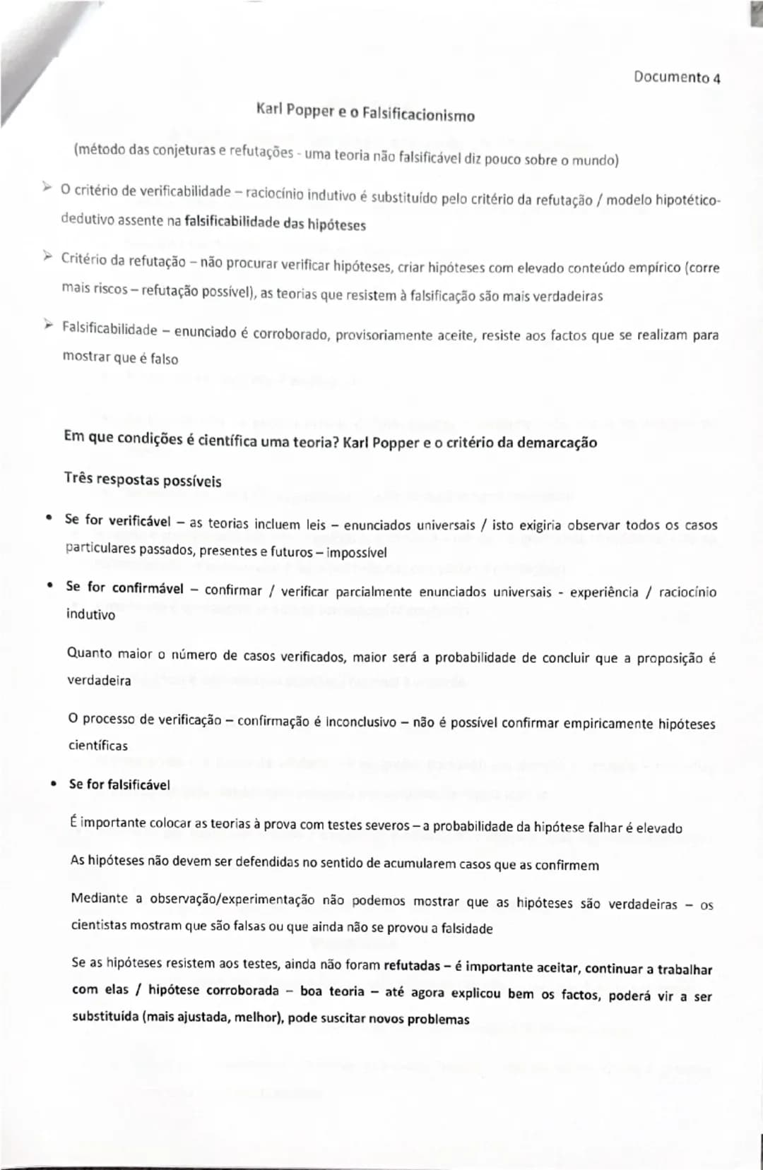 Doc 1

Ciência e Construção - Validade e Verificabilidade das hipóteses

*   Ciência resolver problemas conhecer cientificamente a realidade