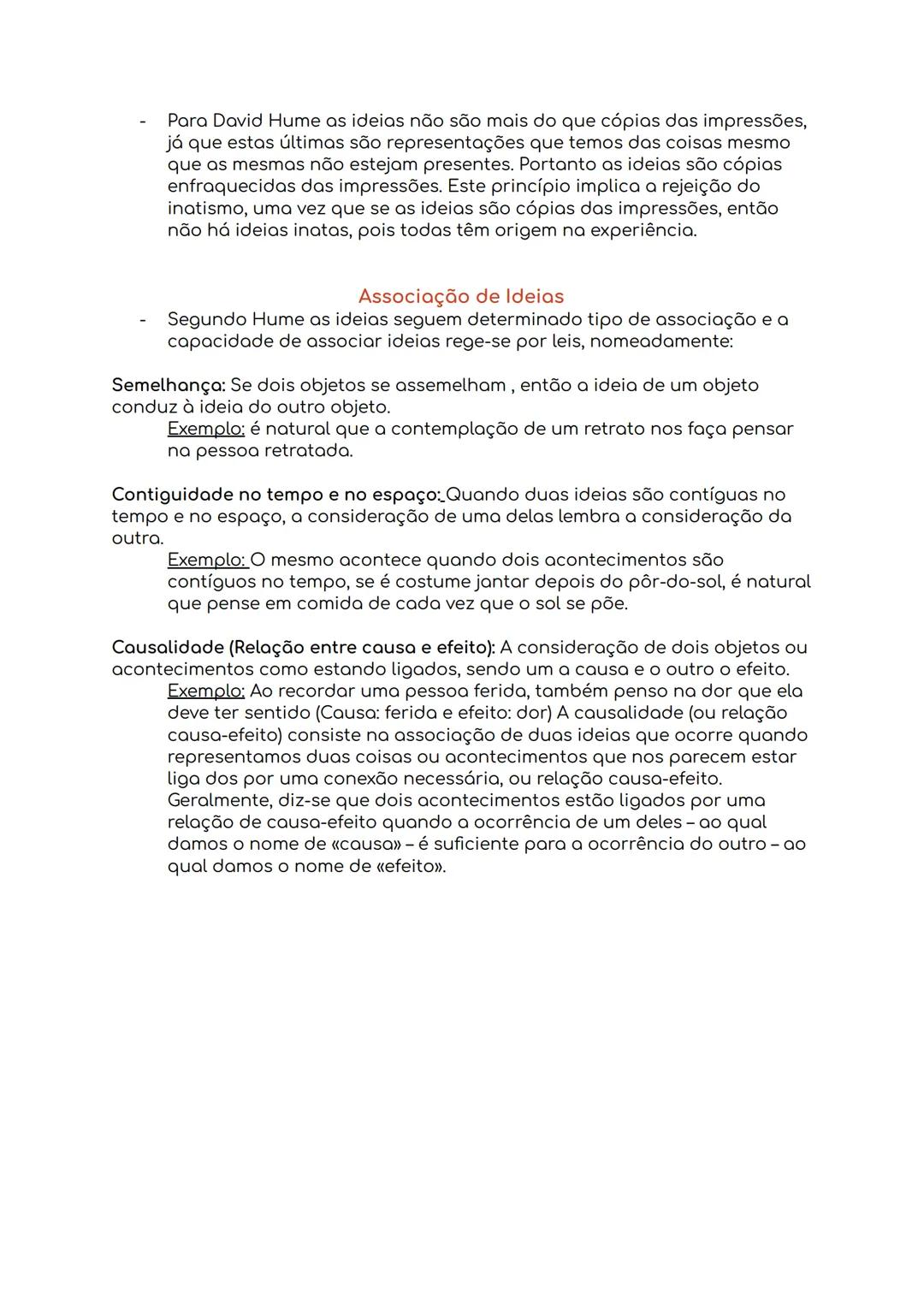 --- OCR Start ---
David Hume
Problema da possibilidade de conhecimento
O empirismo de David Hume
• Hume afirma que é possível formular conhe