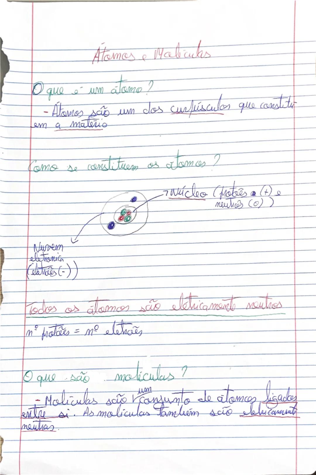 Entendendo Átomos e Moléculas: Guia Simples para o 8.º Ano