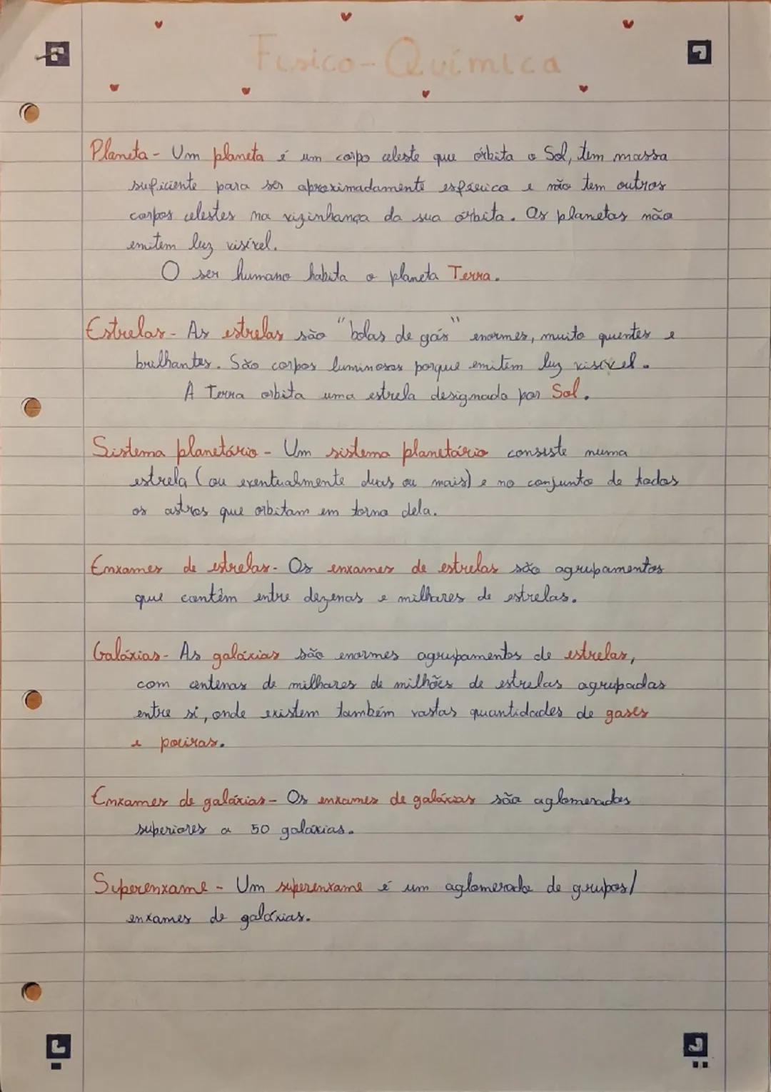 Guia Completo de Resumo de Físico-Química