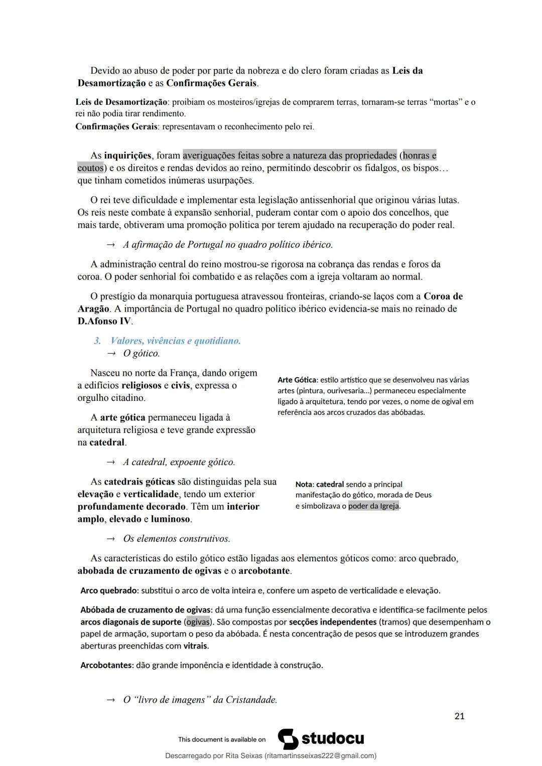 studocu
Resumos História Exame 10 ano
História A (Escola Secundária Eng Acácio Calazans Duarte)
Verifica para abrir em Studocu
A Studocu não