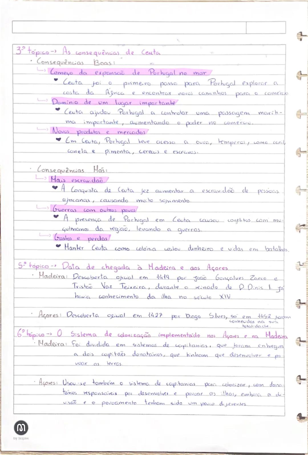 →
# HISTÓRIA

1º topico O porque da nossa ida para o Norte de Aprica?
*   Portugal precisava de riqueza: O reino não haha grande capauda
   