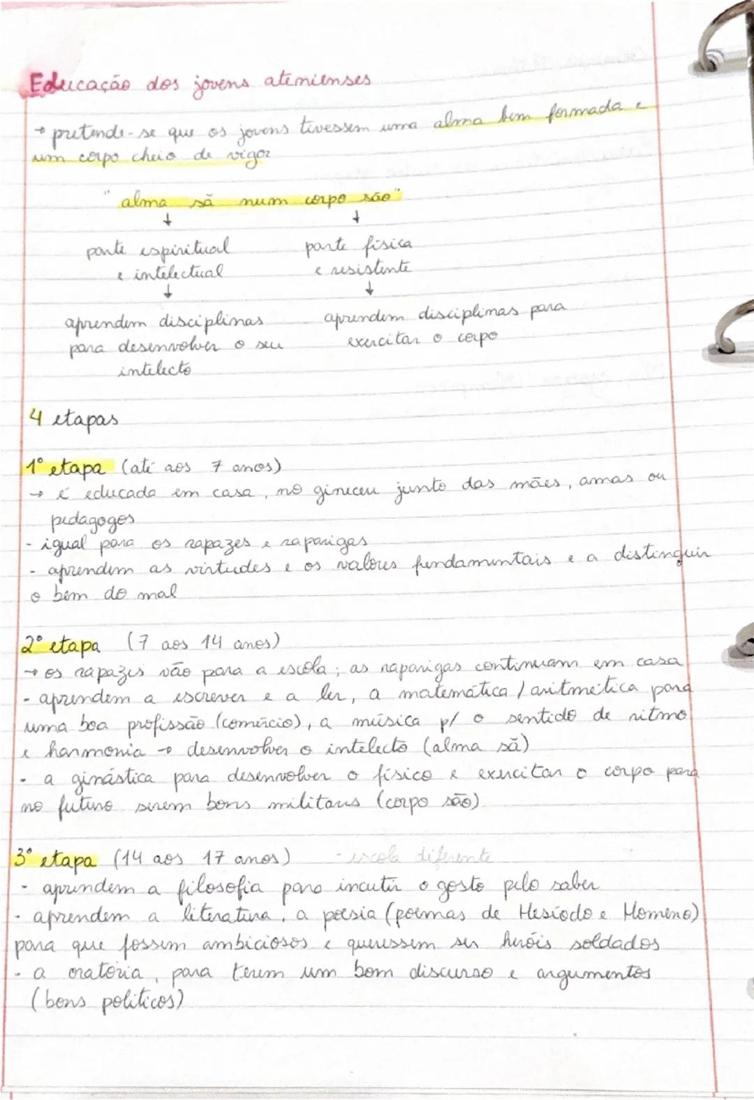 --- OCR Start ---
①
Grécia Antiga
• Época clássica (sec Vae a séc. v)
Dividida em 3 partes:
• Grécia continental (continente uropen).
• Grec
