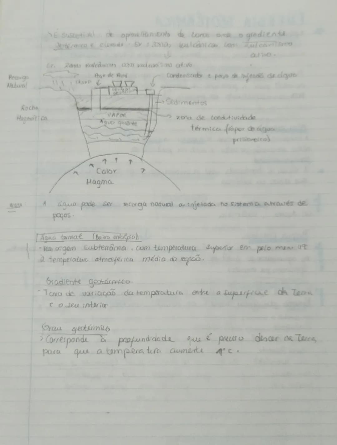 ㅏ
ENERGIA GEOTÉRMICA
A energia geotermica baseia-se na utilização do cala ro interior da tes
libertado a superficie i principalmente em foci