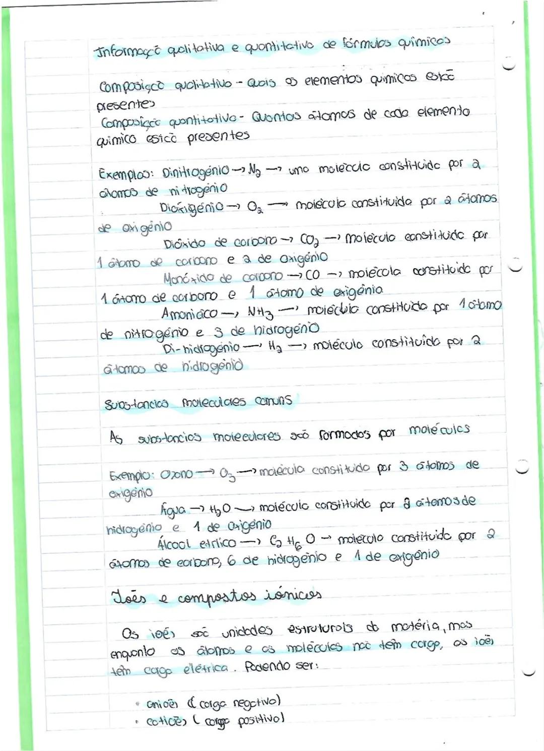 fisico -
quimica

Moléculas e formulas químicas

Na realidade, umo gronde porte das átomos acabo por se
ligor a outros, formando novos estru