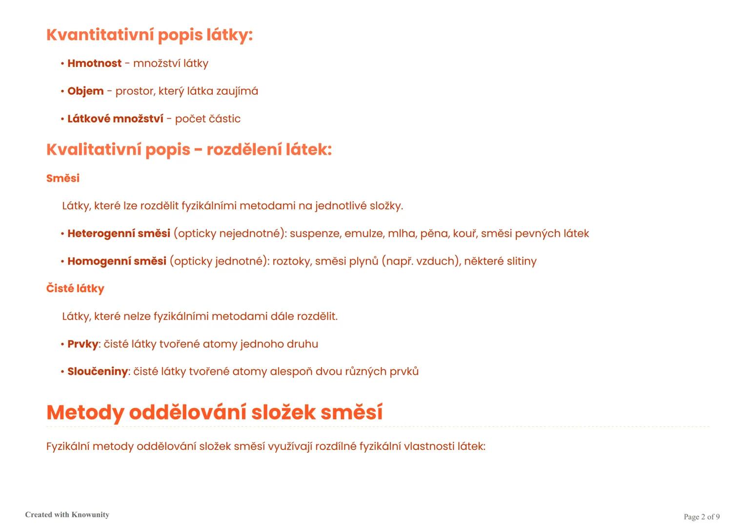 Základní znalosti chemie pro 8. třídu
Přehled všech důležitých pojmů a konceptů z chemie, které musíte znát v 8. třídě.
Úvod do chemie
Chemi