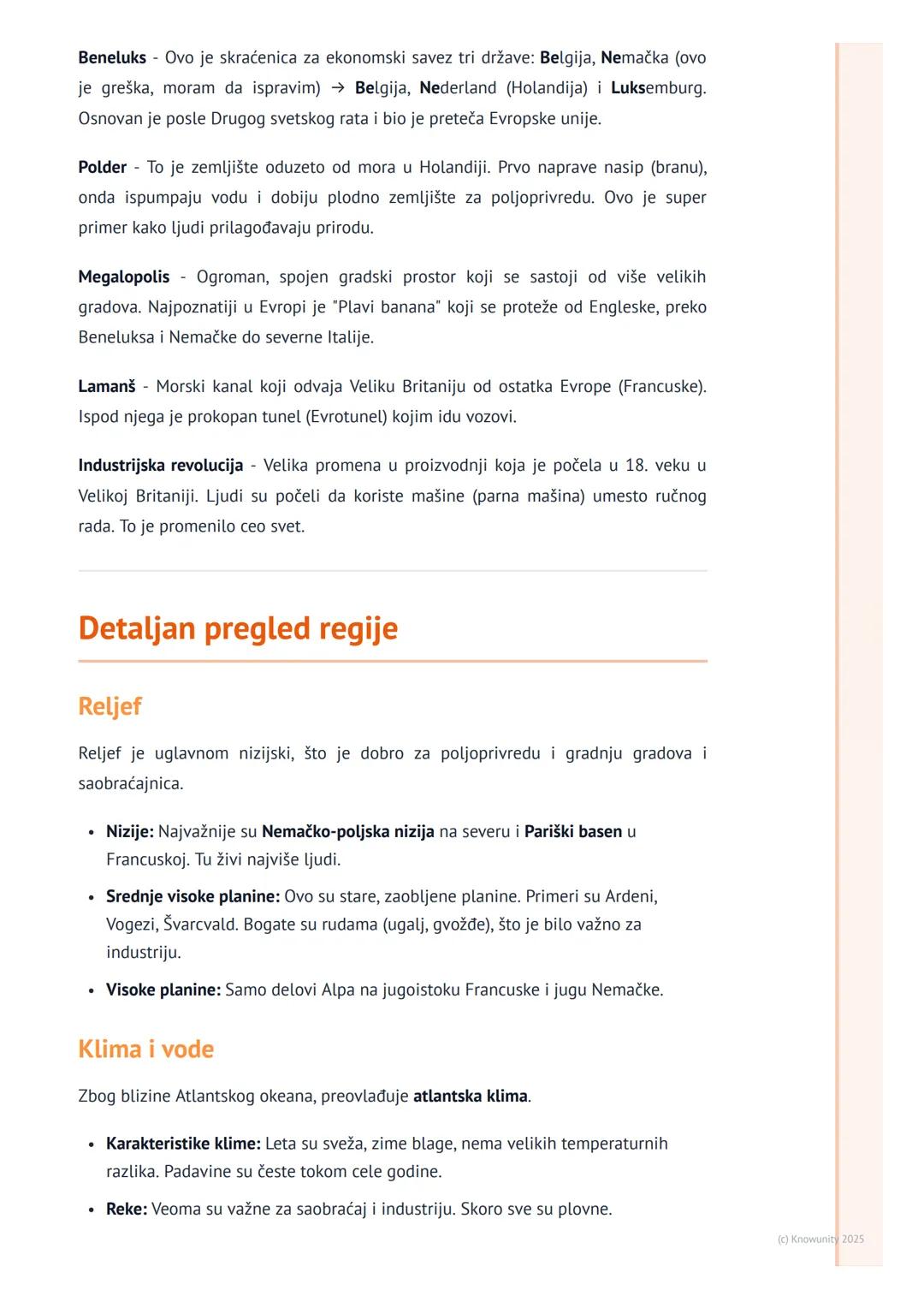 # Zapadna Evropa

Uvod u Zapadnu Evropu

Zapadna Evropa je najrazvijenija regija Evrope. Obuhvata države koje izlaze na
Atlantski okean i Se