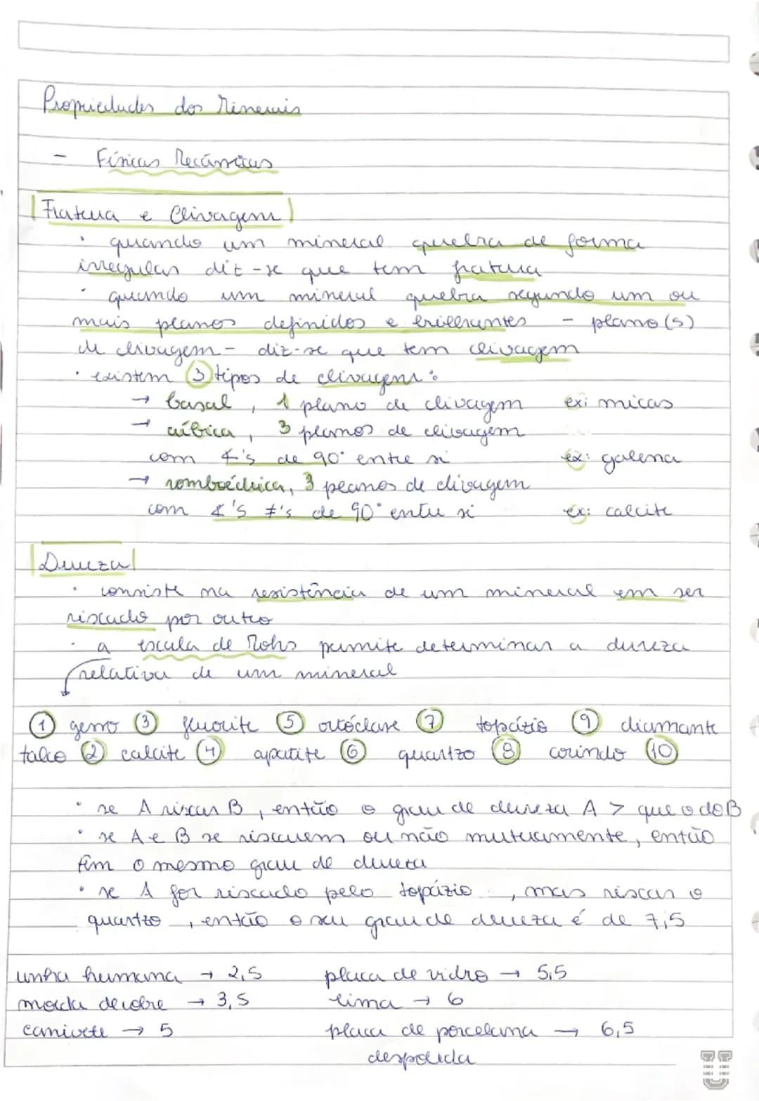 --- OCR Start ---
g
5.1. Minekais
As minevis são ribstâncias élidas, maturais, inorgânicas,
com estrutura custulina e com composição química