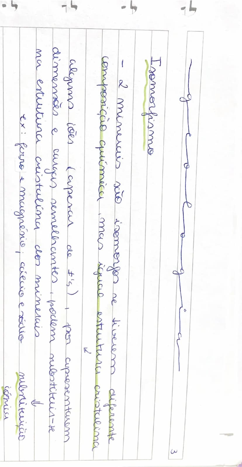 --- OCR Start ---
g
5.1. Minekais
As minevis são ribstâncias élidas, maturais, inorgânicas,
com estrutura custulina e com composição química