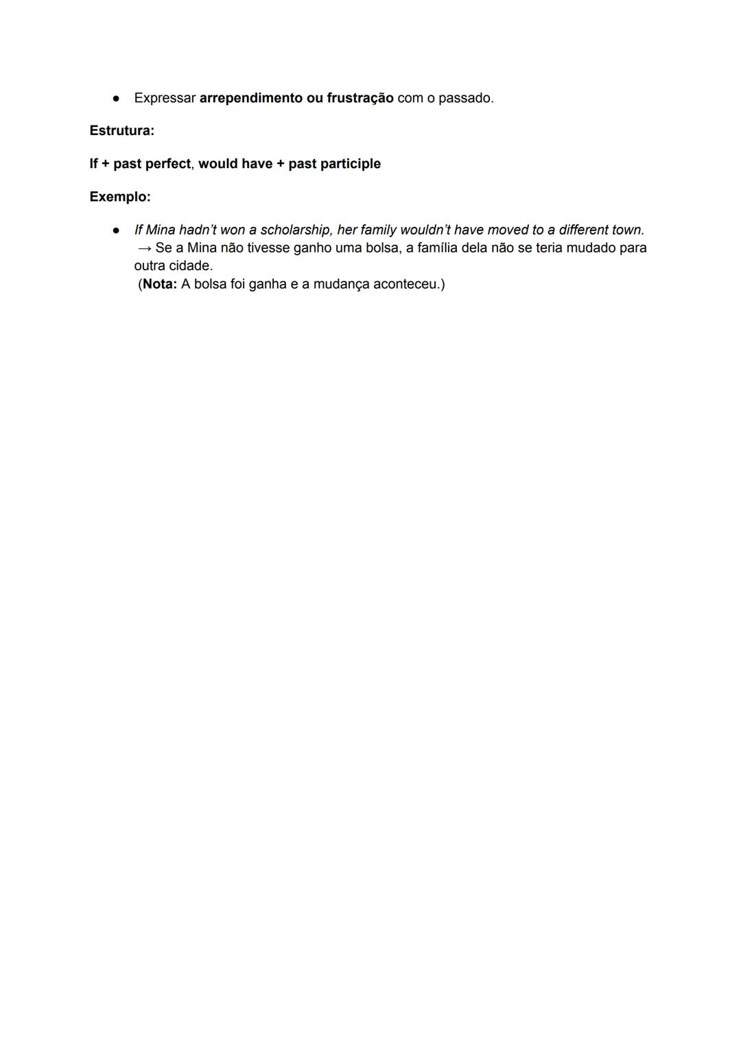 If Clauses - Frases com "se" em inglês
As "if clauses" descrevem condições que, se forem verdadeiras, provocam um resultado.
Há 3 tipos prin