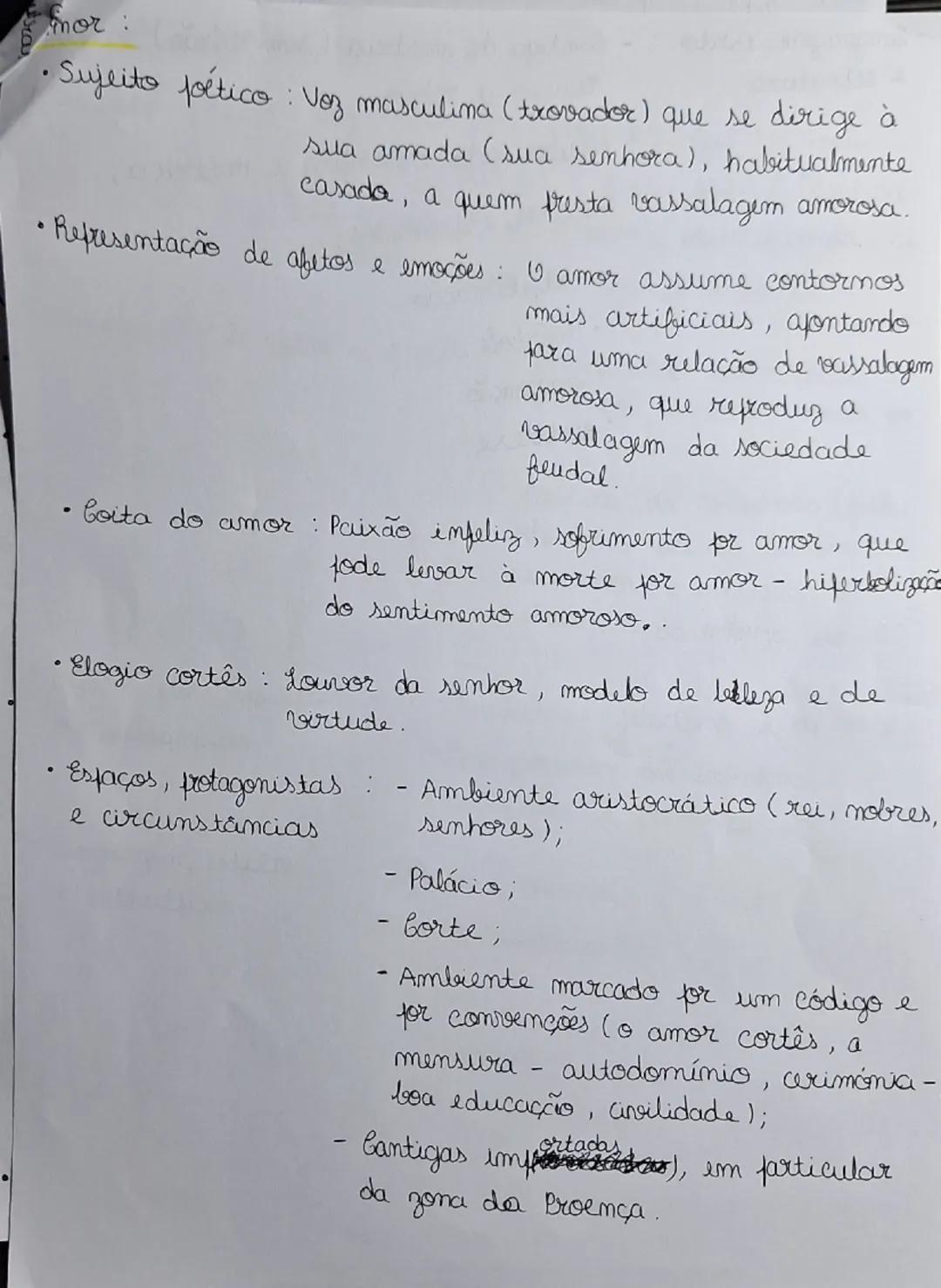 Português (10° ano)

Poesia trovadoresca - Cantigas

yéneros:
- lírico
  - Amigo
- satírico
  - Amer
  - Escármio
  - Maldizer
Subgéner o

-
