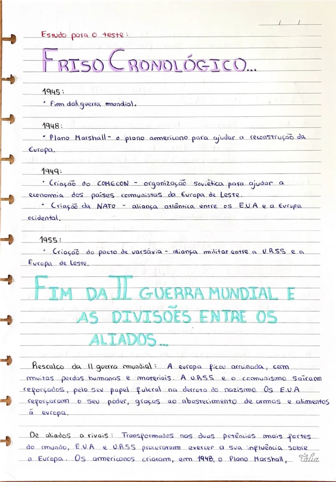 A guerra fria 