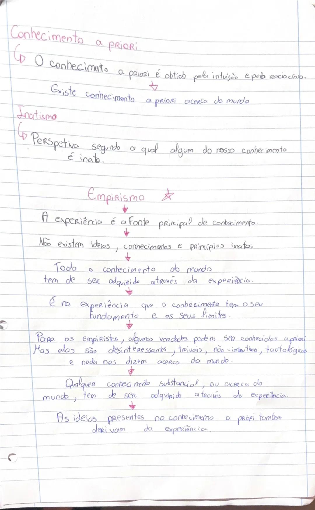rilosofia - 1º Teste
# Teoria do conhecimento
(epistemologia ou grosiologia)
↓
Disciplina Filosófica que estuda o conhecimento,
procurando R