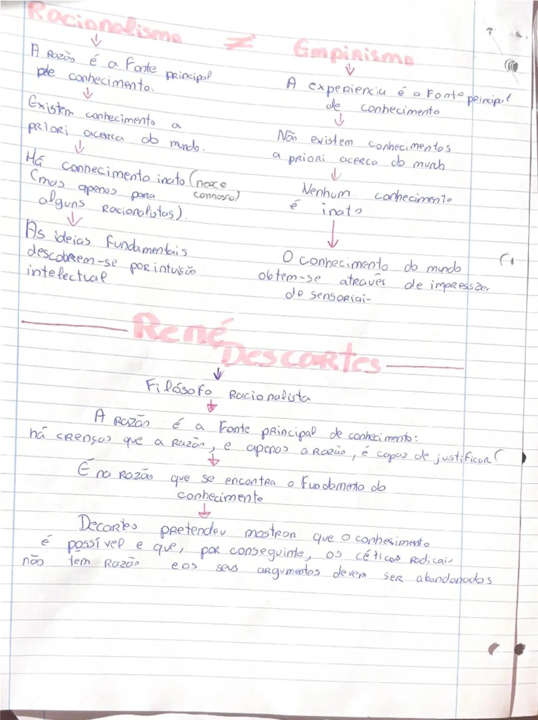 rilosofia - 1º Teste
# Teoria do conhecimento
(epistemologia ou grosiologia)
↓
Disciplina Filosófica que estuda o conhecimento,
procurando R