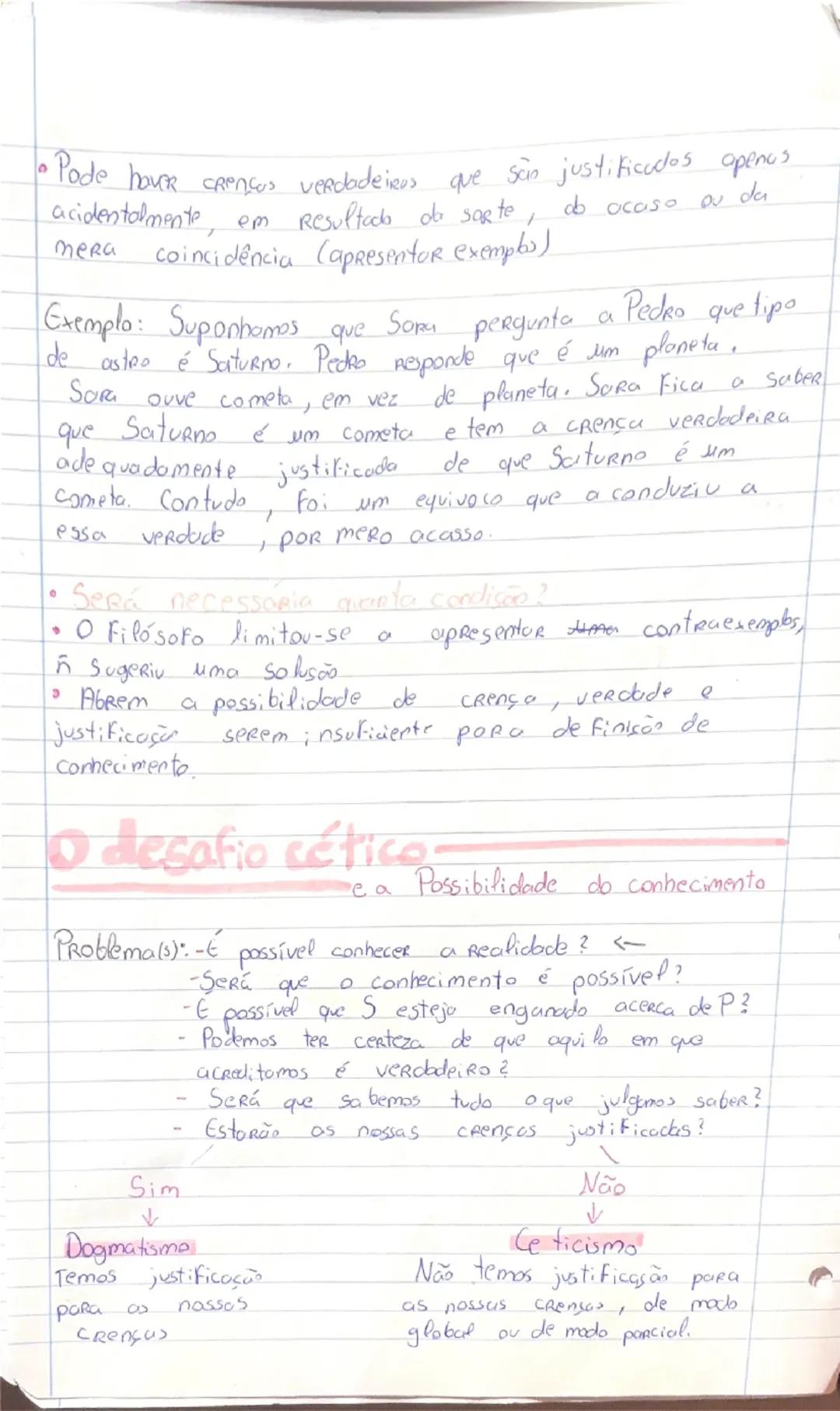 rilosofia - 1º Teste
# Teoria do conhecimento
(epistemologia ou grosiologia)
↓
Disciplina Filosófica que estuda o conhecimento,
procurando R