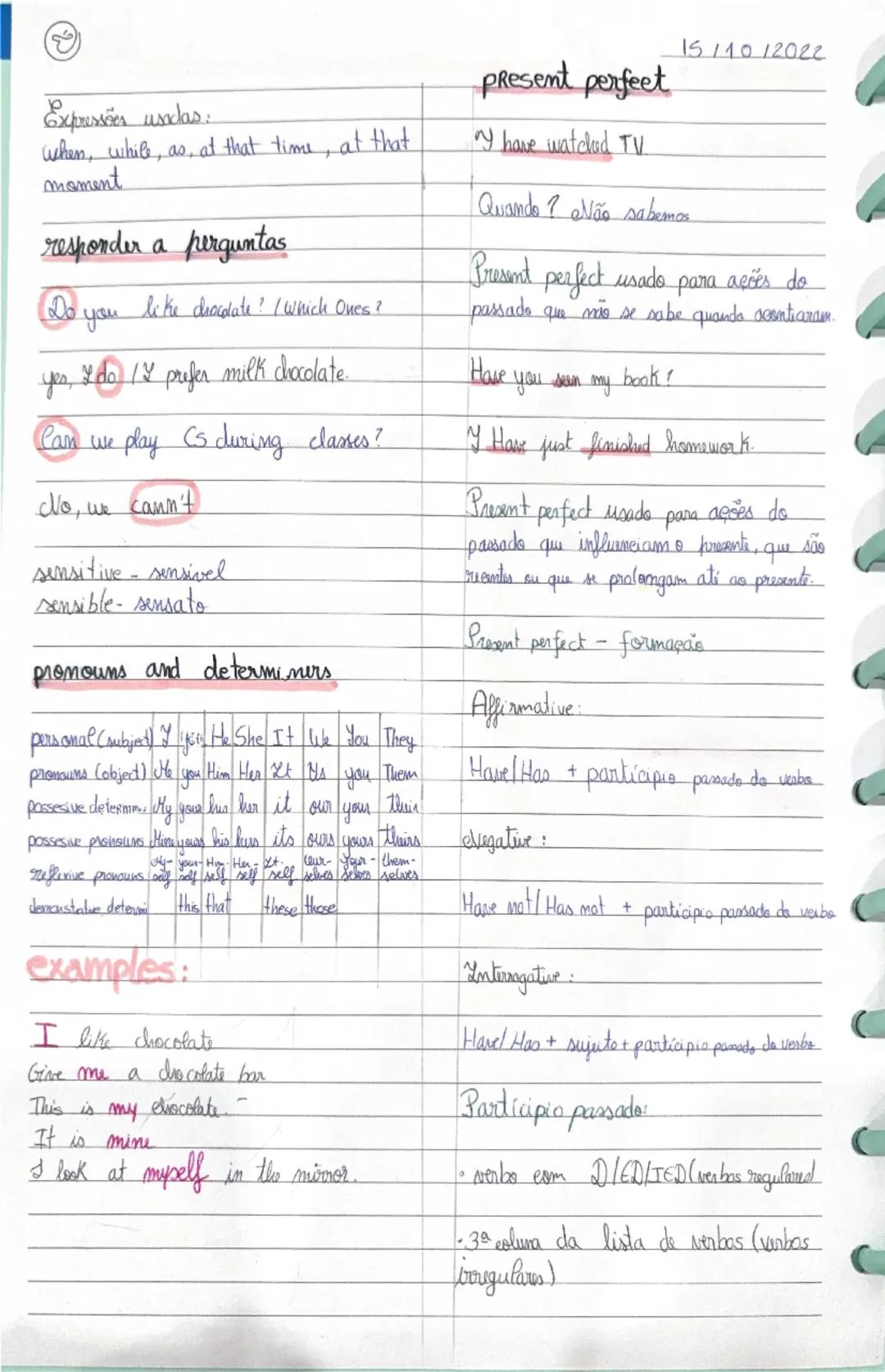 # inglês

Simple present

siluacões permanentes.
"I live in Marco"

Hábitos, rotims
"We go to abed during the week"

Horários
"The bus leave
