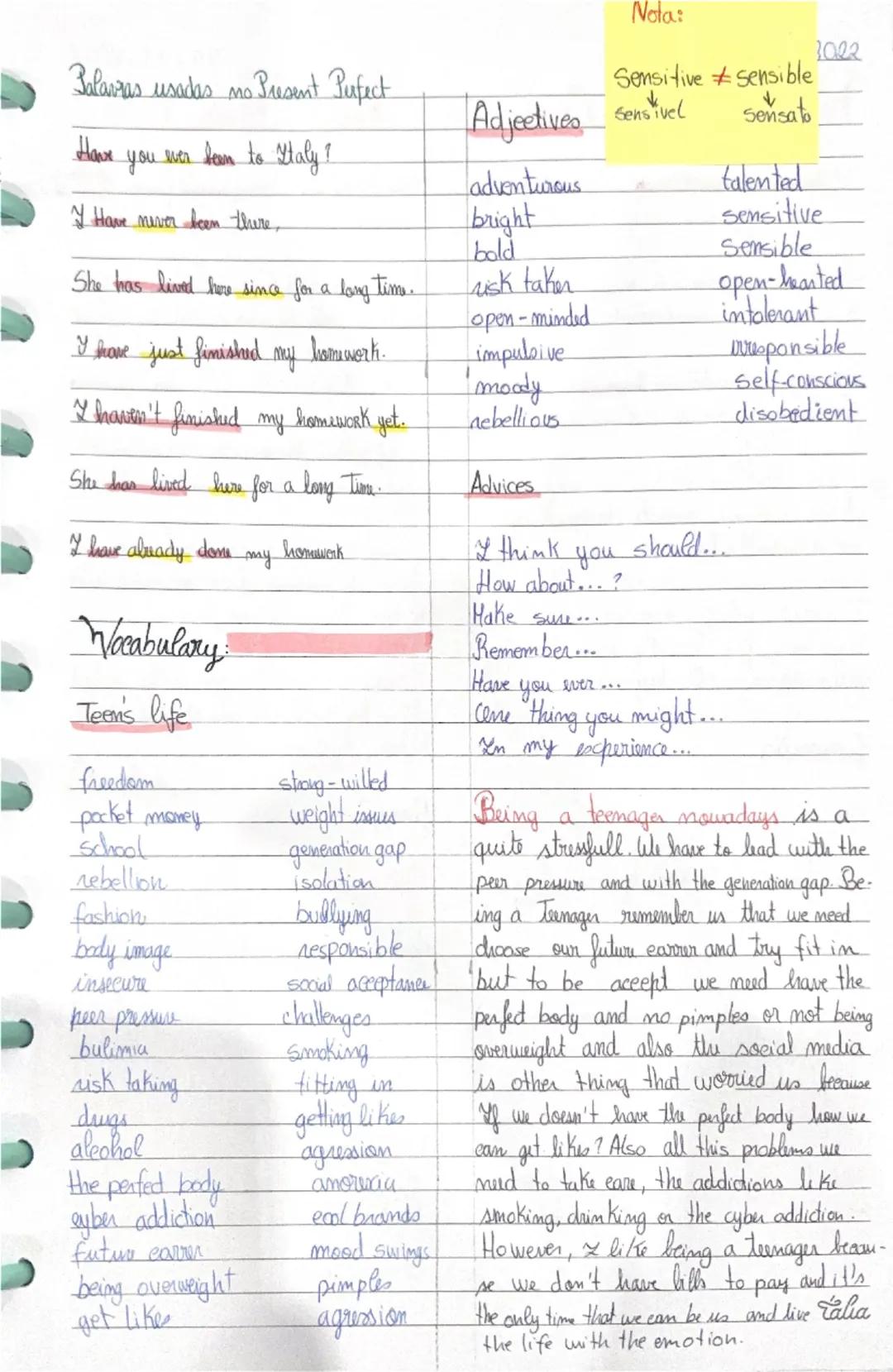 # inglês

Simple present

siluacões permanentes.
"I live in Marco"

Hábitos, rotims
"We go to abed during the week"

Horários
"The bus leave