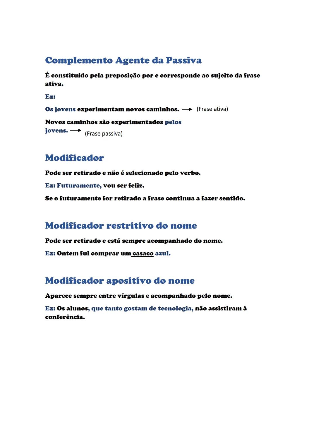 # Funções Sintáticas

Sujeito

Sujeito simples- Apenas uma pessoa/objeto.

Ex: A mulher comeu uma maça.

Sujeito composto- Mais do que uma p