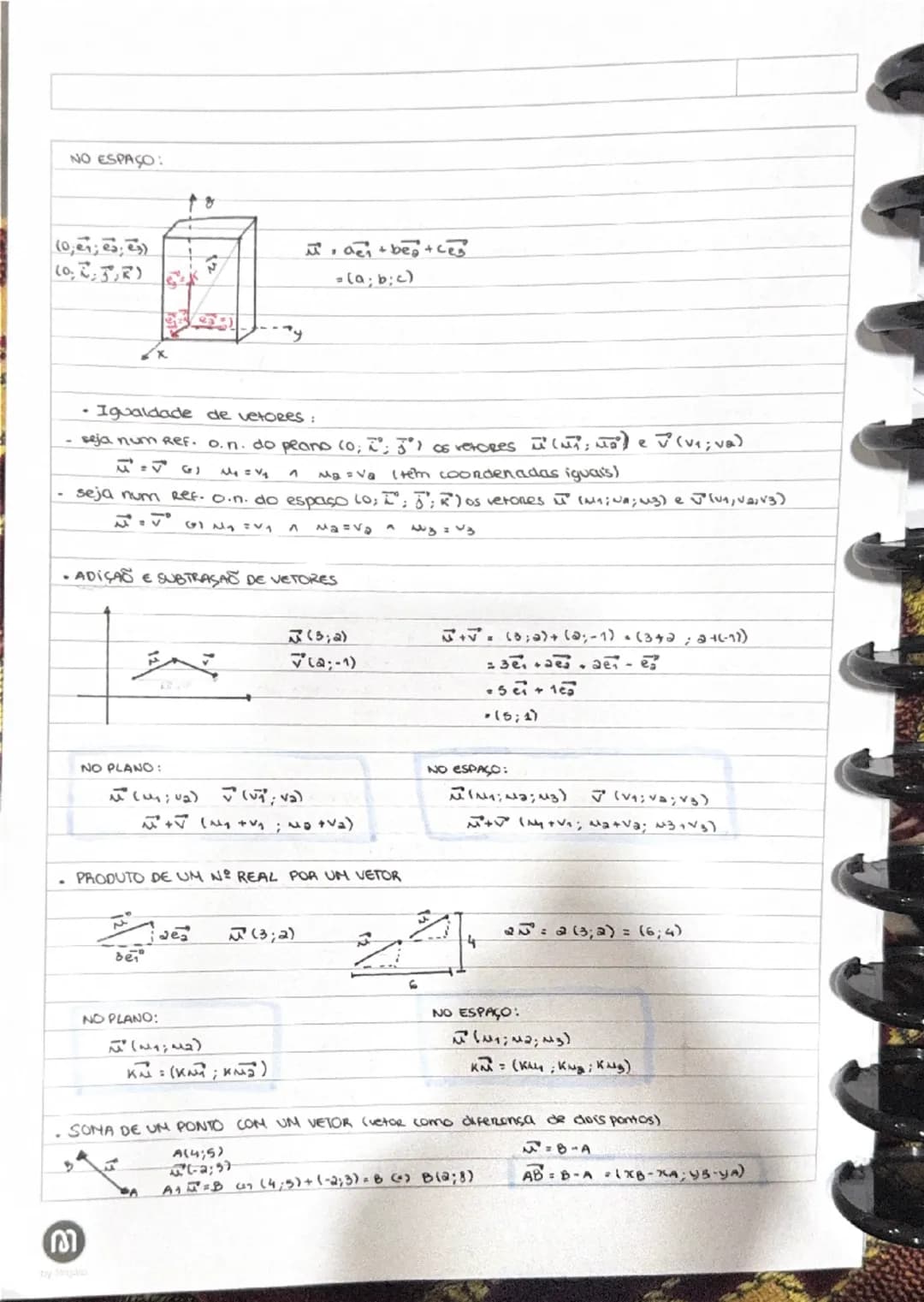 --- OCR Start ---
MAT
PONTO MEDIO
($\frac{XA+XB}{2};\frac{YA+VB}{2}$)
A
(x,y~n)
M
(x3;48)
• Equaças Reduzida da circunferência
($x-3)^{2}+(y